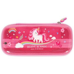 LEGAMI Wonderwow Federmäppchen, Unicorn Motiv,2 Fächer und Stifthalter innen, Innenfach mit Netzstoff, Reißverschluss, 23 x 11 x 5 cm LEGAMI Wonderwow Federmäppchen, Unicorn Motiv,2 Fächer und Stifthalter innen, Innenfach mit Netzstoff, Reißverschluss, 23 x 11 x 5 cm