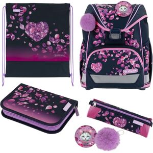 Herlitz Schulranzen Set 6-teilig Blossom Dance Ergonomische Ultraleichte Schultasche 1.Klasse Junge Mädchen Kinder 16 L Herlitz Schulranzen Set 6-teilig Blossom Dance Ergonomische Ultraleichte Schultasche 1.Klasse Junge Mädchen Kinder 16 L
