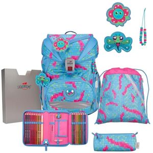 DerDieDas ErgoFlex Superlight Schulranzenset 5-teilig Happy Pixel DerDieDas ErgoFlex Superlight Schulranzenset 5-teilig Happy Pixel