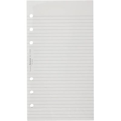 Filofax 133008 Personal Notizpapier, liniert, weiß Filofax 133008 Personal Notizpapier, liniert, weiß