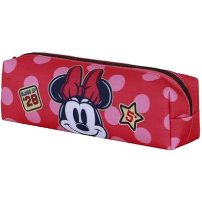 Disney Minnie Maus Class-Fan Quadrat Federmäppchen 2.2, Rosa, 22 x 9 cm Disney Minnie Maus Class-Fan Quadrat Federmäppchen 2.2, Rosa, 22 x 9 cm