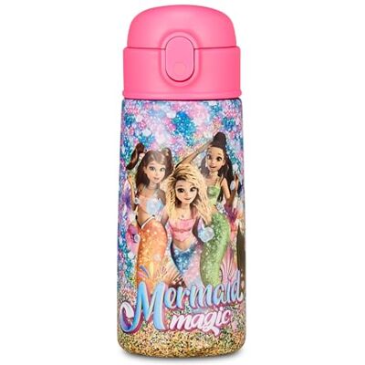 Seven Mermaid Magic Thermoflasche Kid aus Edelstahl, Fuchsia, Temperaturerhaltung bis zu 24 Stunden, Kindergarten, Grundschule und Freizeit, Mädchen, Fuchsia, Modern Seven Mermaid Magic Thermoflasche Kid aus Edelstahl, Fuchsia, Temperaturerhaltung bis zu 24 Stunden, Kindergarten, Grundschule und Freizeit, Mädchen, Fuchsia, Modern