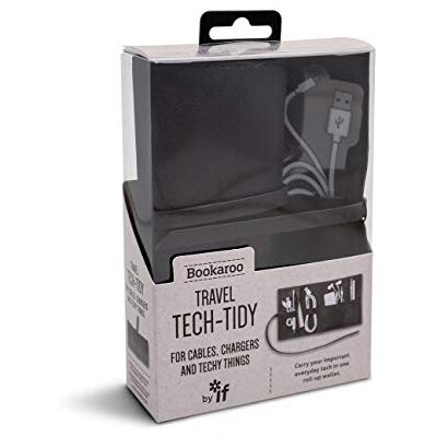 IF Bookaroo Travel Tech-Tidy Black, 16 cm IF Bookaroo Travel Tech-Tidy Black, 16 cm