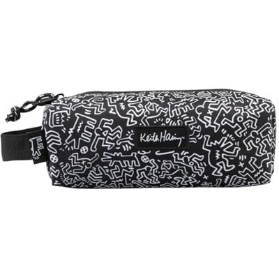 Grupo Erik Mäppchen Keith Haring 1 Fach Stift Etui Schule Federmäppchen Mädchen Schlampermäppchen Jungen Federtasche Offizieller Fanartikel, Schwarz Grupo Erik Mäppchen Keith Haring 1 Fach Stift Etui Schule Federmäppchen Mädchen Schlampermäppchen Jungen Federtasche Offizieller Fanartikel, Schwarz
