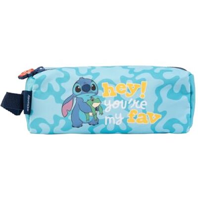 Grupo Erik Disney Stitch Federmäppchen Merch Federmappe Stift Etui Schule 1 Fach Federtasche Mädchen und Jungen Schlampermäppchen Geschenke Grupo Erik Disney Stitch Federmäppchen Merch Federmappe Stift Etui Schule 1 Fach Federtasche Mädchen und Jungen Schlampermäppchen Geschenke
