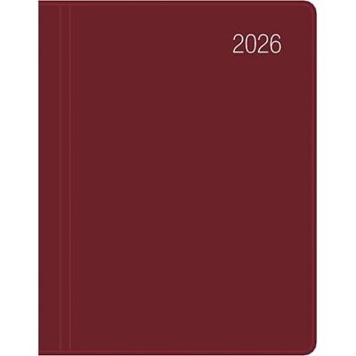 Zettler Taschenkalender bordeaux 1W/2S 2026 – Timer 8 × 11 cm, 1 Woche auf 2 Seiten, Kunststoffeinband, FSC-zertifiziert Zettler Taschenkalender bordeaux 1W/2S 2026 – Timer 8 × 11 cm, 1 Woche auf 2 Seiten, Kunststoffeinband, FSC-zertifiziert