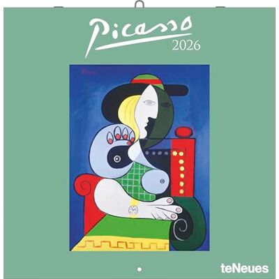N NEUMANNVERLAGE teNeues Picasso 2026 – Kunst-Wandkalender 30x30 cm (30x60 cm geöffnet) Broschürenkalender mit Meisterwerken für Kunstliebhaber N NEUMANNVERLAGE teNeues Picasso 2026 – Kunst-Wandkalender 30x30 cm (30x60 cm geöffnet) Broschürenkalender mit Meisterwerken für Kunstliebhaber