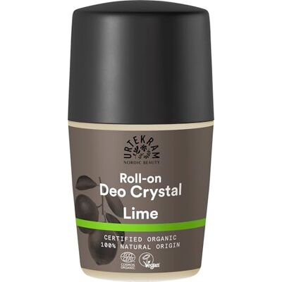 Urtekram Deo Kristall Limette – 50 ml – Natürliches Deodorant mit Mineralsalz & Bio-Zitrusölen – Frischer Duft – Ohne Alkohol – Aluminiumfrei – COSMOS Organic – Vegan & Hautfreundlich Urtekram Deo Kristall Limette – 50 ml – Natürliches Deodorant mit Mineralsalz & Bio-Zitrusölen – Frischer Duft – Ohne Alkohol – Aluminiumfrei – COSMOS Organic – Vegan & Hautfreundlich