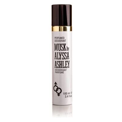 ALYSSA ASHLEY Musk unisex, Deodorant Vaporisateur, 100 ml, 1er Pack, (1x 100 ml) ALYSSA ASHLEY Musk unisex, Deodorant Vaporisateur, 100 ml, 1er Pack, (1x 100 ml)