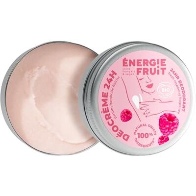ENERGIE FRUIT Deodorant Creme Frischer Himbeerduft Bio-zertifiziert von ECOCERT ENERGIE FRUIT Deodorant Creme Frischer Himbeerduft Bio-zertifiziert von ECOCERT