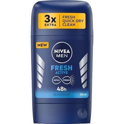 NIVEA MEN Fresh Active Deodorant Stift, 50 ml NIVEA MEN Fresh Active Deodorant Stift, 50 ml