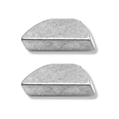 cyclingcolors 2x Mitnehmerkeil Paßfeder Rasenmäher Keil für Messerwelle Halbmondkeil rasenmäher compatibel mit Castelgarden 22465607/0 22465608 cyclingcolors 2x Mitnehmerkeil Paßfeder Rasenmäher Keil für Messerwelle Halbmondkeil rasenmäher compatibel mit Castelgarden 22465607/0 22465608