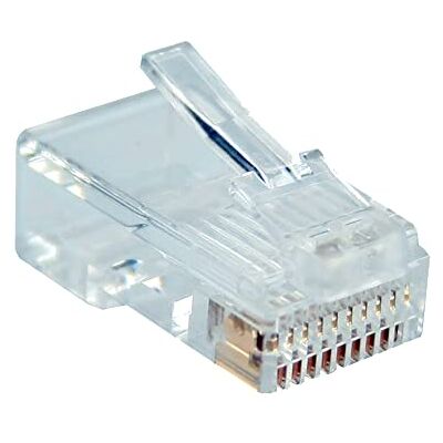 InLine 73011 10er Pack Modularstecker, 10P10C zum Crimpen (Westernstecker) auf Flachkabel InLine 73011 10er Pack Modularstecker, 10P10C zum Crimpen (Westernstecker) auf Flachkabel