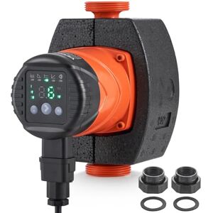 VEVOR Heizungspumpe 8 m Förderhöhe, Umwälzpumpe, 220 V, 60 W, 67 L/min, hocheffiziente Umwälzpumpe, automatische Wasserumwälzpumpe, 1-1/2 Zoll NPT-Gewinde, EMC Pumpe für Warmwasserbereitersystem VEVOR Heizungspumpe 8 m Förderhöhe, Umwälzpumpe, 220 V, 60 W, 67 L/min, hocheffiziente Umwälzpumpe, automatische Wasserumwälzpumpe, 1-1/2 Zoll NPT-Gewinde, EMC Pumpe für Warmwasserbereitersystem