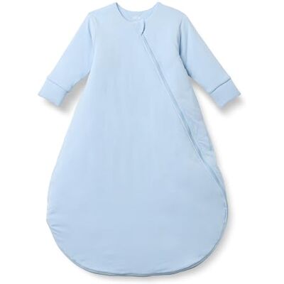 Amazon Essentials x Sofia Grainge Unisex Baby Baumwoll-Schlafsack mit Langen Ärmeln, 2,5 TOG, als Decke Verwendbar, Hellblau, 18-24 Monate Amazon Essentials x Sofia Grainge Unisex Baby Baumwoll-Schlafsack mit Langen Ärmeln, 2,5 TOG, als Decke Verwendbar, Hellblau, 18-24 Monate