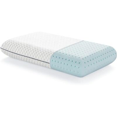 LUCID Gel Memory Foam Kissen 40x70 cm – atmungsaktiv – kühlende Wirkung – Bezug waschbar – Öko-Tex Kopfkissen, Weiß LUCID Gel Memory Foam Kissen 40x70 cm – atmungsaktiv – kühlende Wirkung – Bezug waschbar – Öko-Tex Kopfkissen, Weiß