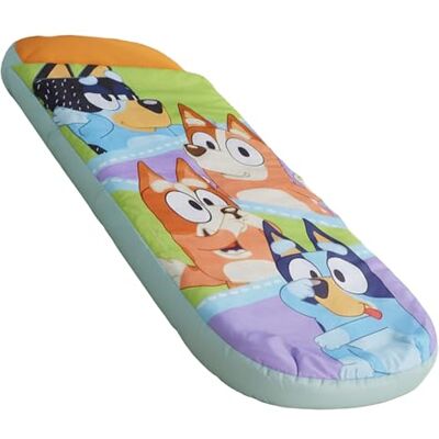 BlueY Character World Offizielles ReadyBed Kinder-Luftbett und Schlafsack in einem, aufblasbare Kindermatratze mit Tasche und Pumpe BlueY Character World Offizielles ReadyBed Kinder-Luftbett und Schlafsack in einem, aufblasbare Kindermatratze mit Tasche und Pumpe