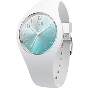 ICE-WATCH ICE sunset Turquoise Weiße Damenuhr mit Silikonarmband 015745 (Small) ICE-WATCH ICE sunset Turquoise Weiße Damenuhr mit Silikonarmband 015745 (Small)