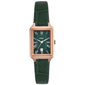 Fossil Raquel Uhr für Damen, Quarzwerk mit Edelstahl- oder Lederarmband Kühles Grün 23MM Fossil Raquel Uhr für Damen, Quarzwerk mit Edelstahl- oder Lederarmband Kühles Grün 23MM
