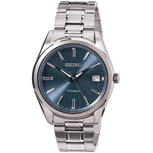 Seiko Herren-Uhr Quarz Titan mit Edelstahlband SUR371P1 Seiko Herren-Uhr Quarz Titan mit Edelstahlband SUR371P1