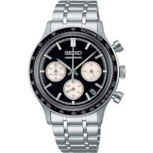 Seiko Chronograph Armbanduhr für Männer in der Farbe Silber mit Armband aus Edelstahl, Wasserdichtigkeit: 5 bar, Gehäusedurchmesser: 38,7 mm, SSB479P1 Seiko Chronograph Armbanduhr für Männer in der Farbe Silber mit Armband aus Edelstahl, Wasserdichtigkeit: 5 bar, Gehäusedurchmesser: 38,7 mm, SSB479P1