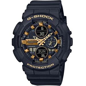Casio Unisex Quartz Armbanduhr, 49.00mm Gehäusegröße mit schwarz analog/digital Zifferblatt und schwarz Plastic/Resin Strap Armband GMA-S140M-1AER Casio Unisex Quartz Armbanduhr, 49.00mm Gehäusegröße mit schwarz analog/digital Zifferblatt und schwarz Plastic/Resin Strap Armband GMA-S140M-1AER