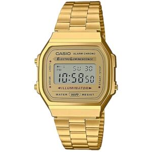 Casio Collection Unisex Retro Armbanduhr A168WG-9EF, Gold/Gold/Grau, Einheitsgröße Casio Collection Unisex Retro Armbanduhr A168WG-9EF, Gold/Gold/Grau, Einheitsgröße