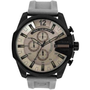 Diesel Herrenuhr Mega Chief, Chronographenwerk, 51 mm schwarzes Edelstahlgehäuse mit Silikonarmband, DZ4496 Diesel Herrenuhr Mega Chief, Chronographenwerk, 51 mm schwarzes Edelstahlgehäuse mit Silikonarmband, DZ4496
