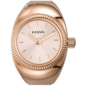 Fossil Ring Watch für Damen, Quarz-Zweizeigerwerk mit Edelstahlarmband Fossil Ring Watch für Damen, Quarz-Zweizeigerwerk mit Edelstahlarmband