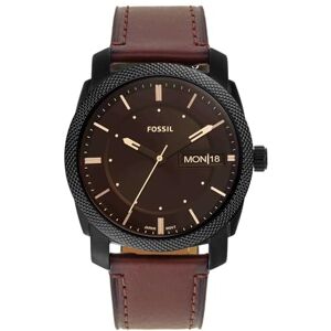 Fossil Machine Uhr für Herren, Quarzwerk mit Edelstahl- oder Lederarmband, Hellbraun, 42MM Fossil Machine Uhr für Herren, Quarzwerk mit Edelstahl- oder Lederarmband, Hellbraun, 42MM
