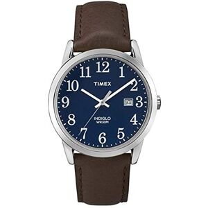 Timex Easy Reader TW2P75900 Herren-Armbanduhr, Lederarmband, 38 mm, Braun Timex Easy Reader TW2P75900 Herren-Armbanduhr, Lederarmband, 38 mm, Braun