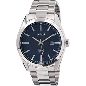 Seiko Lorus Herren-Uhr Solar Edelstahl mit Metallband RX329AX9 Seiko Lorus Herren-Uhr Solar Edelstahl mit Metallband RX329AX9