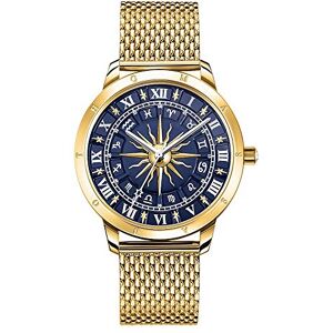 THOMAS SABO Damen Armbanduhr Sternzeichen Analog Quarz Edelstahl WA0352-264-209-33 mm THOMAS SABO Damen Armbanduhr Sternzeichen Analog Quarz Edelstahl WA0352-264-209-33 mm
