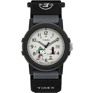 Timex Expedition X Peanuts Beagle Scout Camper TW4B29100 Armbanduhr, für Herren, 40 mm, Stoffband Timex Expedition X Peanuts Beagle Scout Camper TW4B29100 Armbanduhr, für Herren, 40 mm, Stoffband