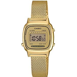 Casio Damen Armbanduhr Digital Quarz massives Edelstahl LA670WEMY-9EF Casio Damen Armbanduhr Digital Quarz massives Edelstahl LA670WEMY-9EF
