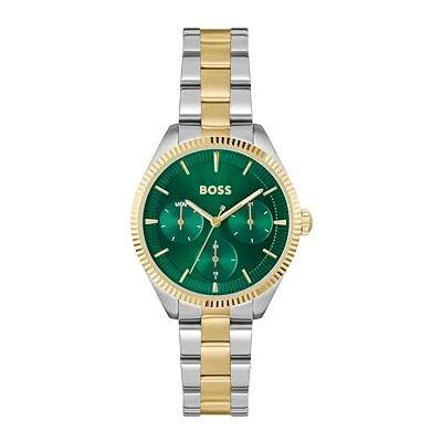 Boss Multi Zifferblatt Quarz Uhr für Damen Kollektion SAGE Sport mit Edelstahlarmband – Erhältlich in Silber, Gold oder Bicolor Boss Multi Zifferblatt Quarz Uhr für Damen Kollektion SAGE Sport mit Edelstahlarmband – Erhältlich in Silber, Gold oder Bicolor