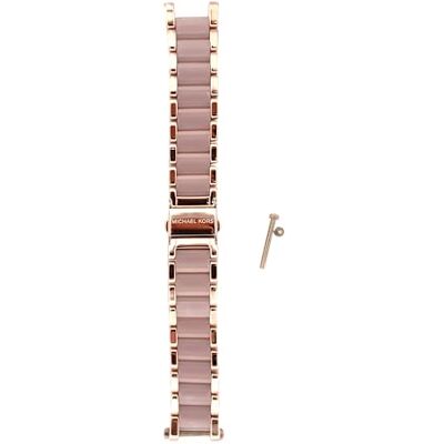 Michael Kors Uhrenarmbänder für Damen 20mm, Rosa Edelstahl, original ersatzband für MK5896 Michael Kors Uhrenarmbänder für Damen 20mm, Rosa Edelstahl, original ersatzband für MK5896