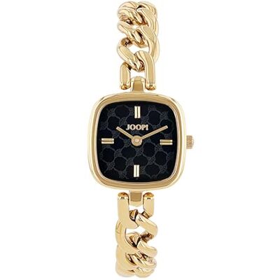 Joop! Armbanduhr Damen Quarzuhr Analog, mit Edelstahl Armband, Gold, 3 bar Wasserdicht, Kommt in Uhren Geschenk Box, 2038611 Joop! Armbanduhr Damen Quarzuhr Analog, mit Edelstahl Armband, Gold, 3 bar Wasserdicht, Kommt in Uhren Geschenk Box, 2038611