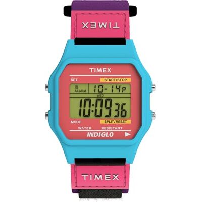 Timex Unisex Main Street Digital 36mm Fast Wrap Strap Watch Timex Unisex Main Street Digital 36mm Fast Wrap Strap Watch