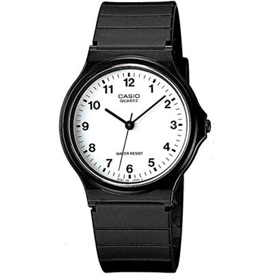Casio Herren-Armbanduhr, analog, Quarz, mit Kunststoffarmband, MQ-24-7BLLEG, Schwarz Casio Herren-Armbanduhr, analog, Quarz, mit Kunststoffarmband, MQ-24-7BLLEG, Schwarz