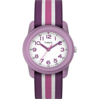 Timex Time Machines T89022 Kinder-Armbanduhr, elastisches Gewebeband Timex Time Machines T89022 Kinder-Armbanduhr, elastisches Gewebeband