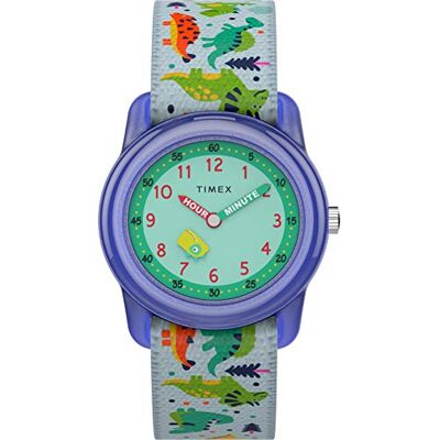 Timex Time Machines T89022 Kinder-Armbanduhr, elastisches Gewebeband Timex Time Machines T89022 Kinder-Armbanduhr, elastisches Gewebeband