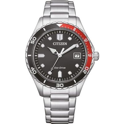 Citizen Eco-Drive Herrenuhr Edelstahl, Schwarz, 36.8 mm, AW1820-81E Citizen Eco-Drive Herrenuhr Edelstahl, Schwarz, 36.8 mm, AW1820-81E