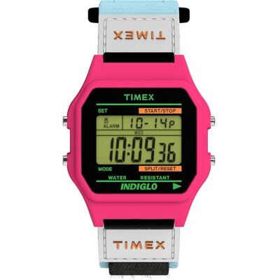 Timex Unisex Main Street Digital 36mm Fast Wrap Strap Watch Timex Unisex Main Street Digital 36mm Fast Wrap Strap Watch