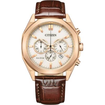Citizen Eco-Drive Herrenuhr Edelstahl, Elfenbeinweiß, 41 mm, CA4593-15A Citizen Eco-Drive Herrenuhr Edelstahl, Elfenbeinweiß, 41 mm, CA4593-15A