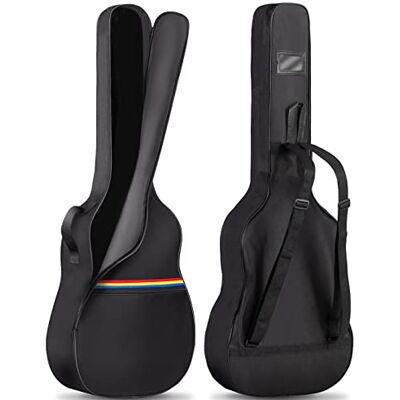 CAHAYA Gitarrentasche Akustikgitarre Gig Bag Guitar Case wasserdicht gepolsterte Gitarre Rucksack Verdickte Gitarrentasche für 39 40 41 Zoll Gitarren CAHAYA Gitarrentasche Akustikgitarre Gig Bag Guitar Case wasserdicht gepolsterte Gitarre Rucksack Verdickte Gitarrentasche für 39 40 41 Zoll Gitarren