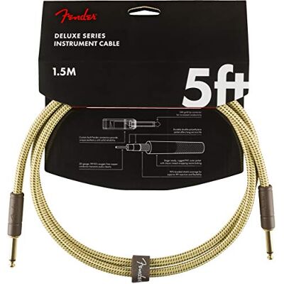 Fender DELUXE 5' INST CABLE TWD Fender DELUXE 5' INST CABLE TWD