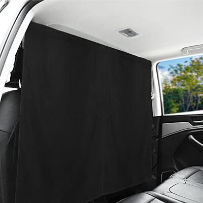 ZATOOTO Vorhang Auto Innen, Wildleder Fenster Verdunkelung Sichtschutz für Auto Vorne Hinten Seitenfenster, Abnehmbare Magnetisch Camping Vorhang, kompatibel mit Personenkraftwagen (Schwarz) ZATOOTO Vorhang Auto Innen, Wildleder Fenster Verdunkelung Sichtschutz für Auto Vorne Hinten Seitenfenster, Abnehmbare Magnetisch Camping Vorhang, kompatibel mit Personenkraftwagen (Schwarz)