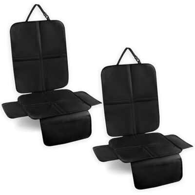 Romon Kindersitzunterlage Auto, 2 Stück Autositzschoner Geeignete Sitzschoner Auto Kindersitz Wasserabweisender Polyester Stoff Sitzschutz Car Seat Cover Kinderautositze Unterlagen Autositze, Schwarz Romon Kindersitzunterlage Auto, 2 Stück Autositzschoner Geeignete Sitzschoner Auto Kindersitz Wasserabweisender Polyester Stoff Sitzschutz Car Seat Cover Kinderautositze Unterlagen Autositze, Schwarz