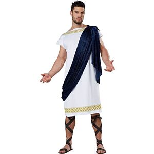 California Costumes Herren Griechischer Toga mehrfarbig Medium California Costumes Herren Griechischer Toga mehrfarbig Medium